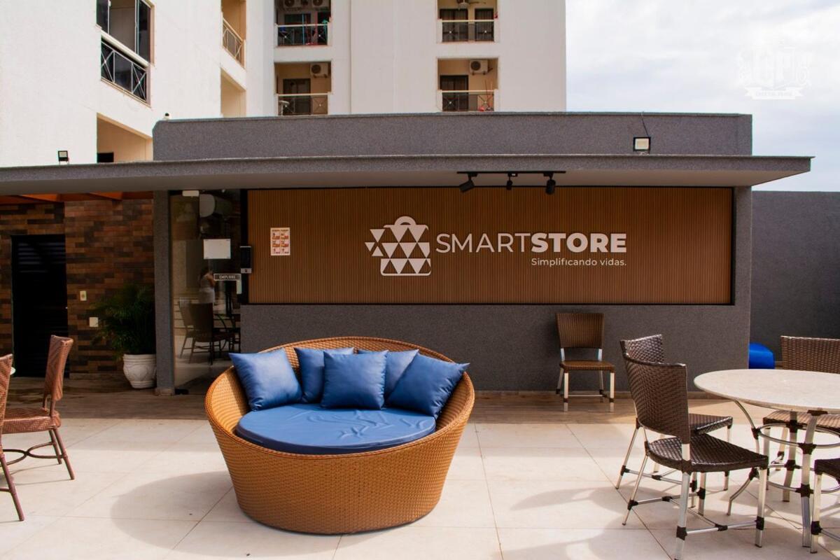 Elegancia & Conforto Flat Mobiliado ゴイアニア エクステリア 写真